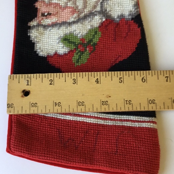 Peking Handicraft Needlepoint Santa Christmas Sock - Picture 16 of 16